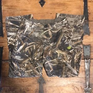 Boys camo hunting pants